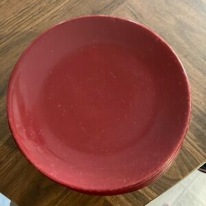 Pampered chef snack plates,